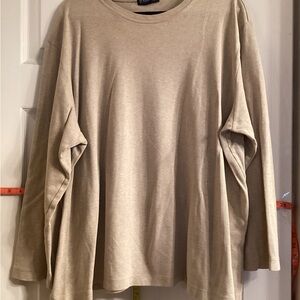 Women’s Beige Long Sleeved Tshirt